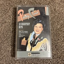 Patsy Cline 12 Greatest Hits Cassette 1988 MCA Records