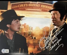 Burton Gilliam Signed 8x10 BAS COA Autograph Back To The Future Michael J Fox