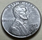 1943 D Lincoln Wheat cent (Steel Cent) 2294X