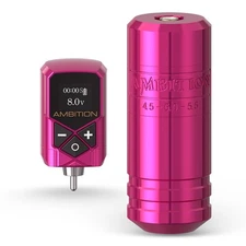 Ambition Torped 36mm Rotary Tattoo Pen Machine Kit, 5.5mm Stroke Brushless Mo...