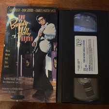 The Buddy Holly Story - VHS - Gary Busey Buy 2 Get 1 Free