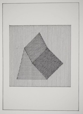 Sol LEWITT: Geometrische Figuren, Heliogravur, 1992