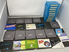 (10) NES Nintendo Game Lot w/ Manual & Plastic Case Gyromite, Millipede, Q-bert