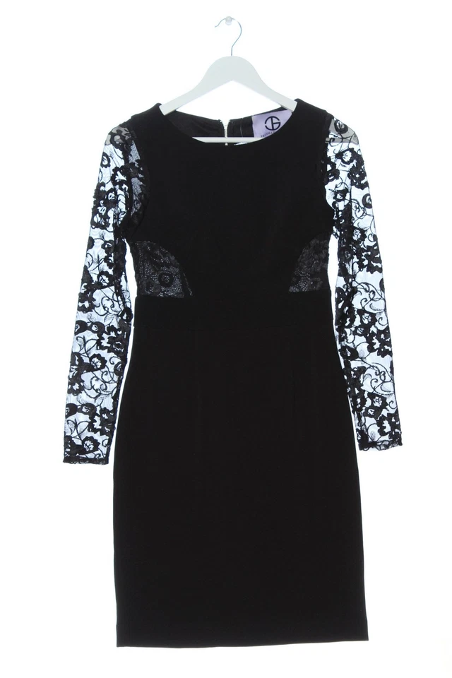 JS COLLECTIONS Falda estilo lápiz Mujeres Vestido Talla EU 36 negro elegante - Imagen 4 de 4