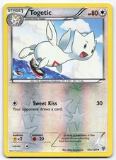 Togetic 103/135 Plasma Storm Reverse Holo Uncommon Pokemon Card LP