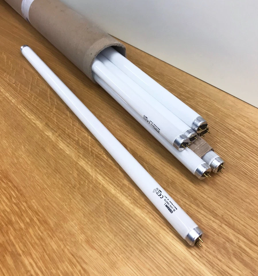 Osram L BL UVA 18W/78  24" Inch Ultraviolet florescent tube lamp lights X 7 - Image 2 of 3