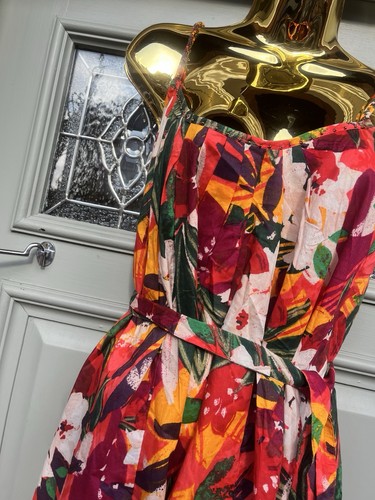 Precioso Vestido Monzón Alaska Algodón Orgánico Nuevo con Etiquetas Precio de venta sugerido por el fabricante 55 GBP Grande B72/0308 - Imagen 4 de 9