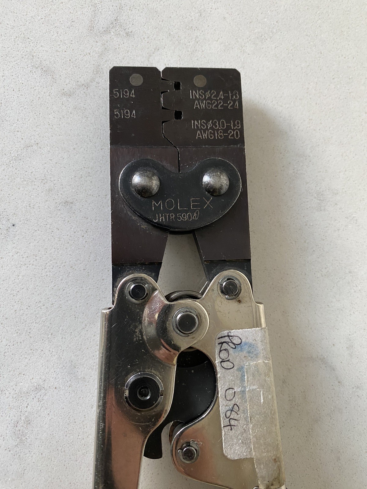 MOLEX JHTR 5904 Crimp Tool