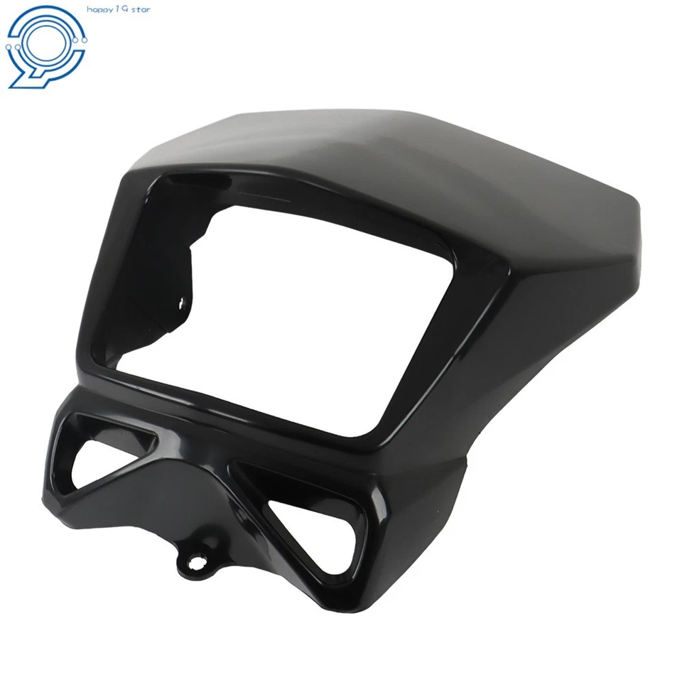 NEW Headlight Cover For Suzuki 02-23 DR-Z400S DRZ400SM DR200S DR650SE Black - Image 4 of 4