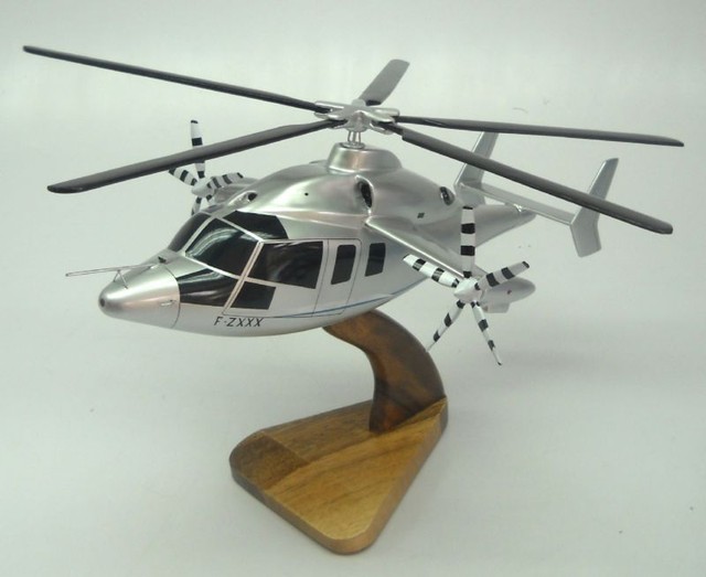 X3 Hybrid Eurocopter X3 Helicraft Desk Wood Model Small New eBay