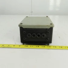 Hoffman A-806SC 8" x 6" x 3-1/2" Electrical Junction Box Screw Cover Type 12&13