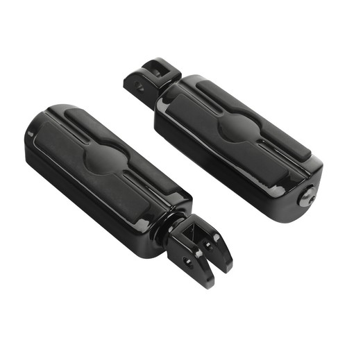 Front Rider Driver Footrests Foot Pegs Fit For Harley Fat Boy Street Bob 18-23 - Picture 7 of 10