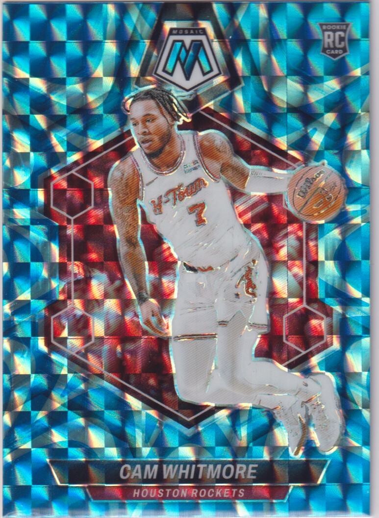 2023-24 Panini Mosaic Cam Whitmore RC Blue Reactive #217 FREE SHIPPING