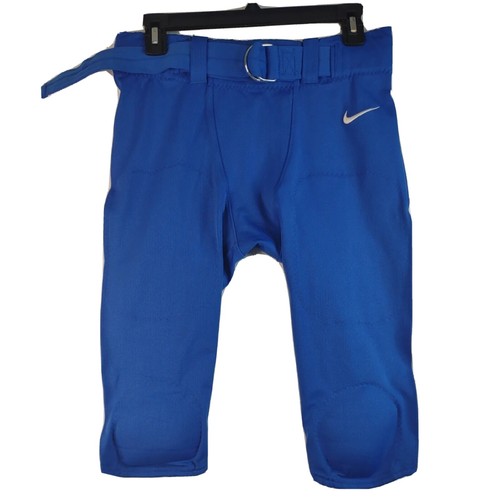 Pantalon de football Nike Team Vapor taille L grande maille bleue combat professionnel AO4799-494