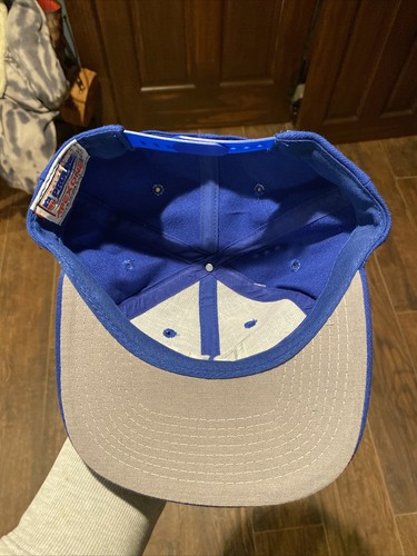 Vintage 90s Apex One Proline Authentic NFL New York Giants SnapBack Hat Ball Cap - Picture 8 of 11