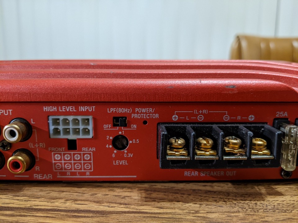 Sony XPLOD XM504Z 4/3 Channel Car Power Amplifier Subwoofer Amp