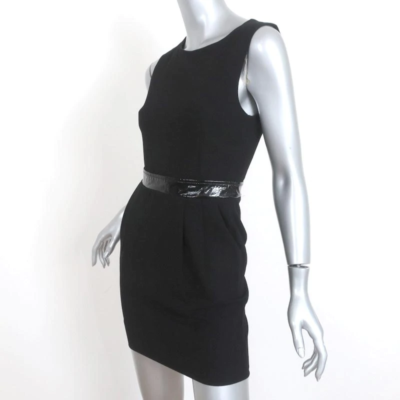 black mini dress shorts Primavera Couture 3891 Size 10 Black Short Fitted Sequin Formal Slit Cocktail Prom Dress Backless Corset