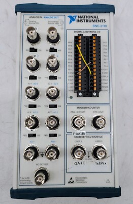 National Instruments BNC-2110 Shielded Connector Block / Part Number 185124F-01