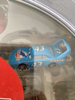 Rare Disney Store Exclusive Pixar CARS Collector's Tin 7 Pc