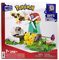 Mega PokéMon WindmüHlen-Farm Pikachu Taubsi Wolly 240 Teile HKT21 7+ Neu Ovp