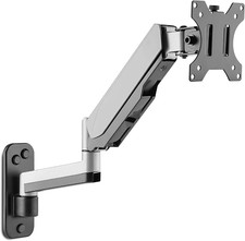 Full Motion Monitor Wall Mount 13"-32" - Adjustable Arm for Flat/Curved Screens