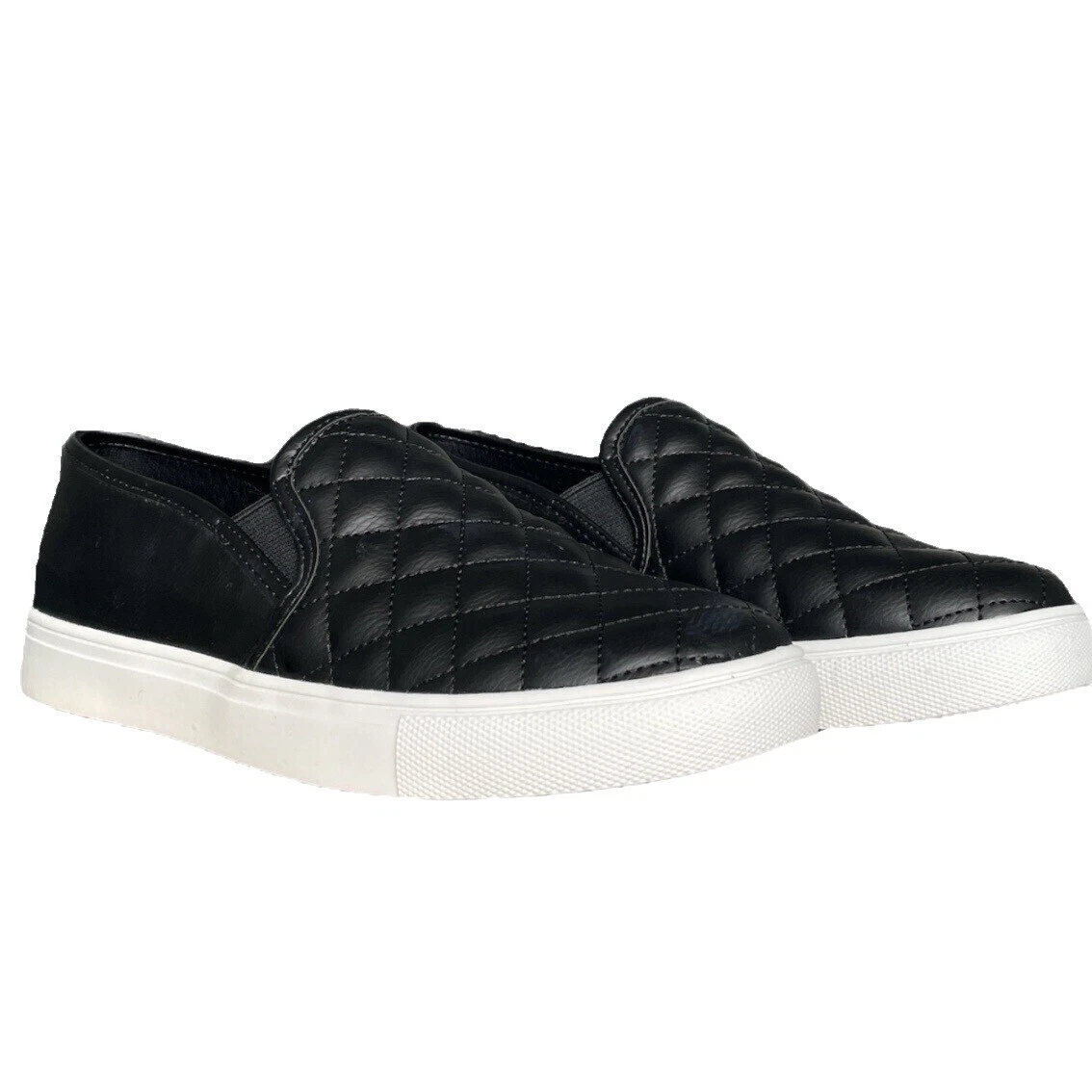 Negro de Piel Sintética Steve Madden Zapatos deportivos para mujeres