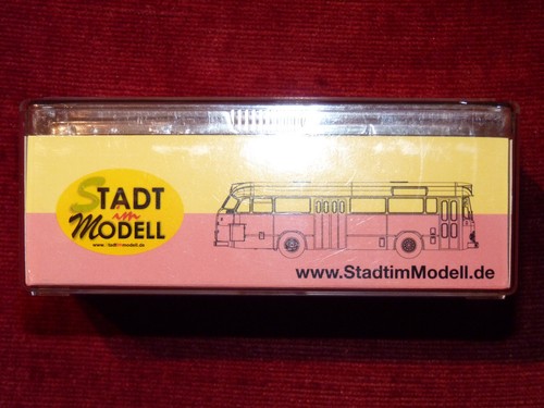 Brekina modello speciale Margirus Deutz Saturn tipo Amburgo autobus veloce IMBALLO ORIGINALE 1 87 NOS - Foto 2 di 6