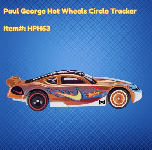 Hot Wheels x Paul George x Nike x Hot Wheels Circle Tracker Die-cast Toy Car New - Picture 7 of 10