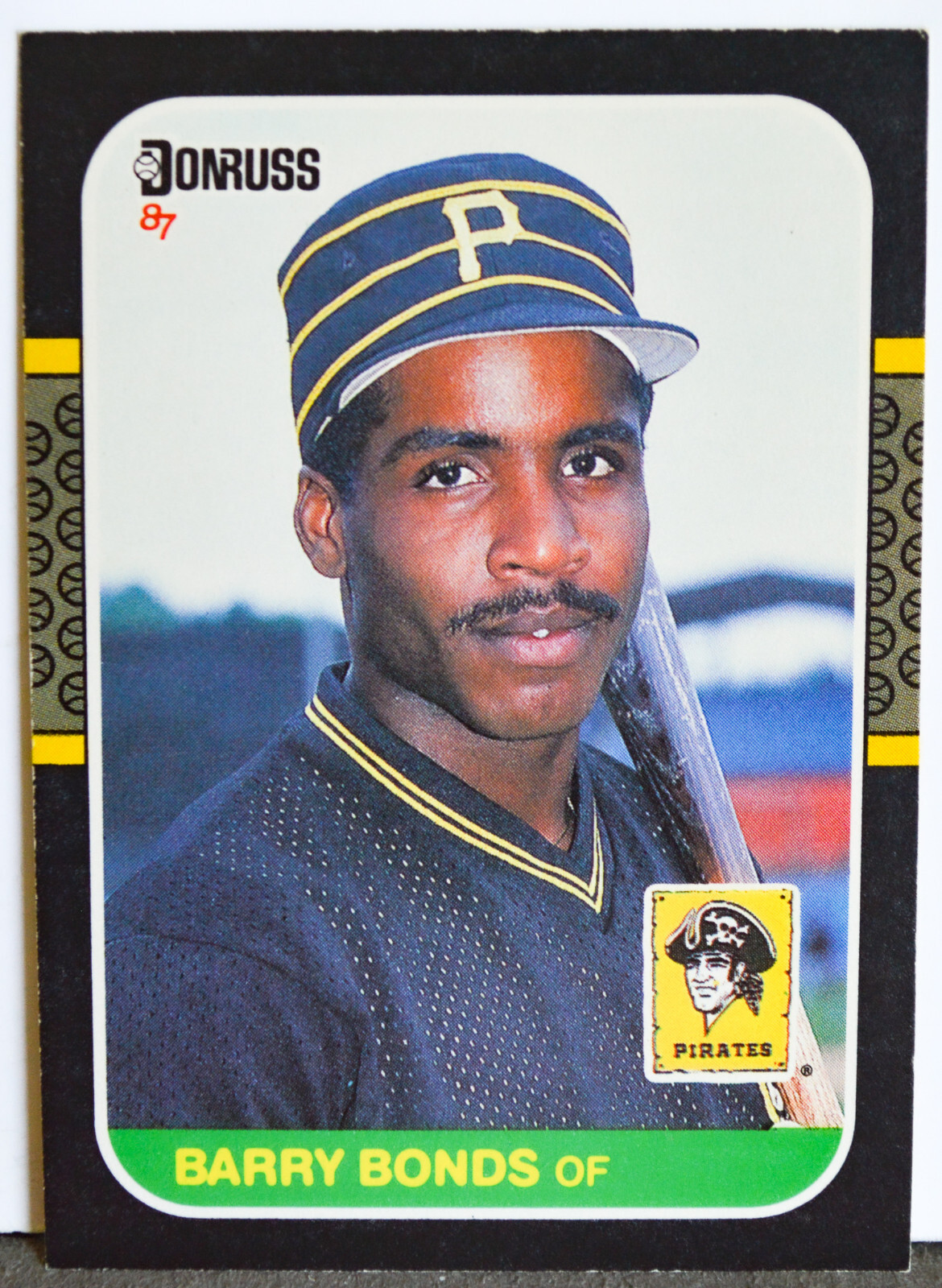 1987 Donruss Barry Bonds RC Rookie Card #361 Pirates Giants