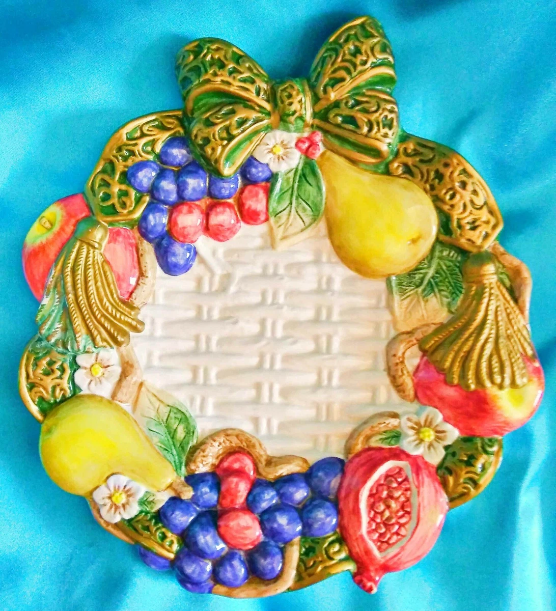 Fitz and floyd canape plate top