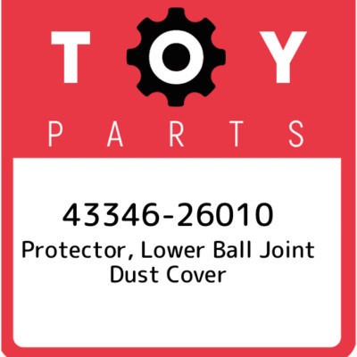 43346-26010 Toyota Protector, lower ball joint dust cover 