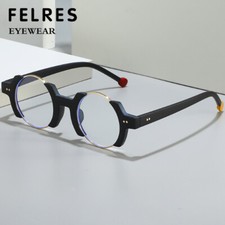 Men Women Round Eyeglasses Classic Fashion Retro Clear Lens Glasses Frames New
