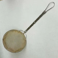 Mesh Strainer Skimmer Colander Kitchen Tool 9-Inch Long Handle