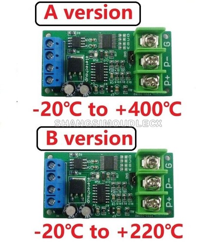 PT100 Thermocouple Temperature Detector RTD Sensor Converter RS485 Modbus NEW - Bild 2 von 10