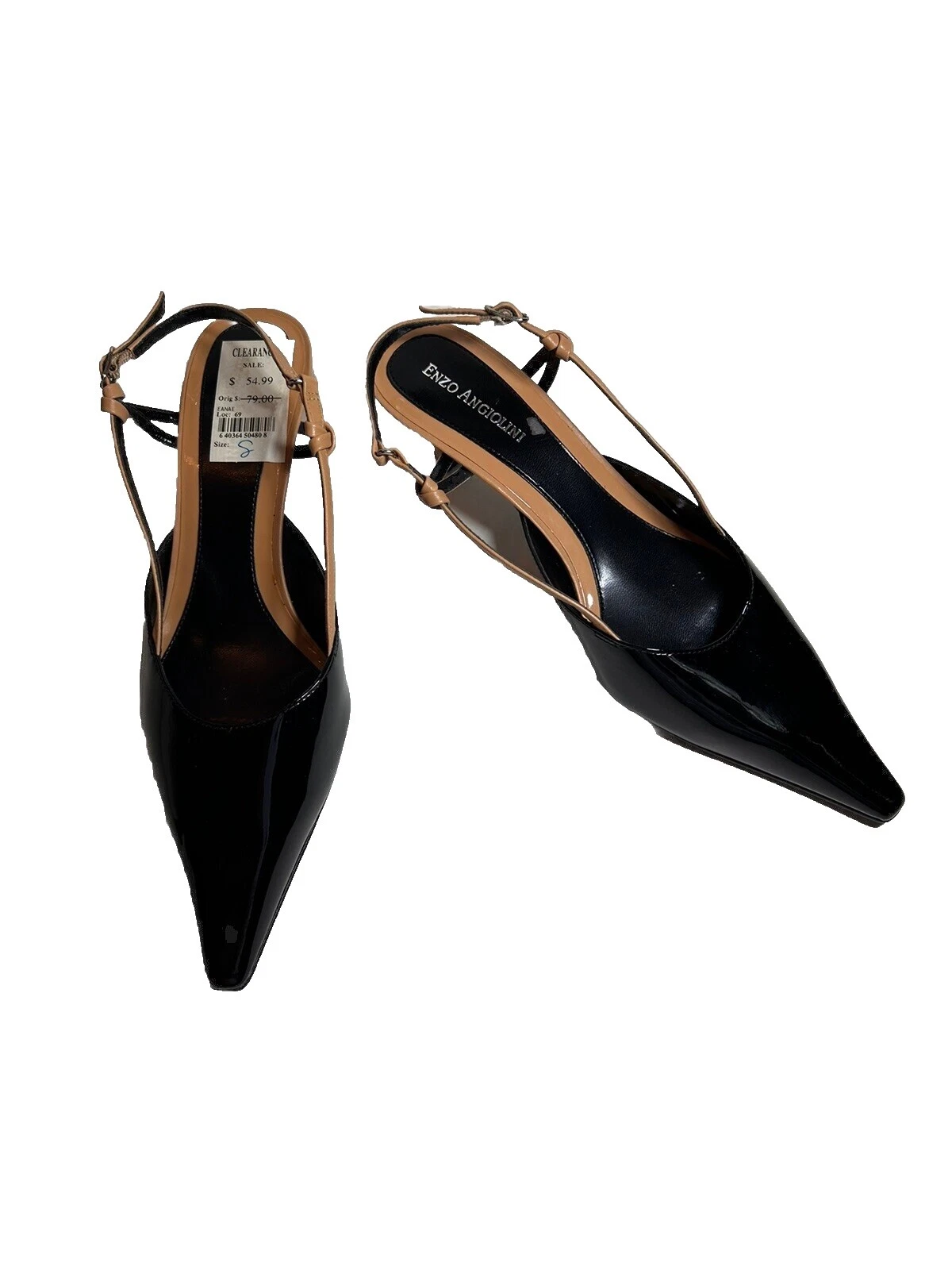 Tacones Casual Superior De Cuero Enzo Angiolini para Mujeres