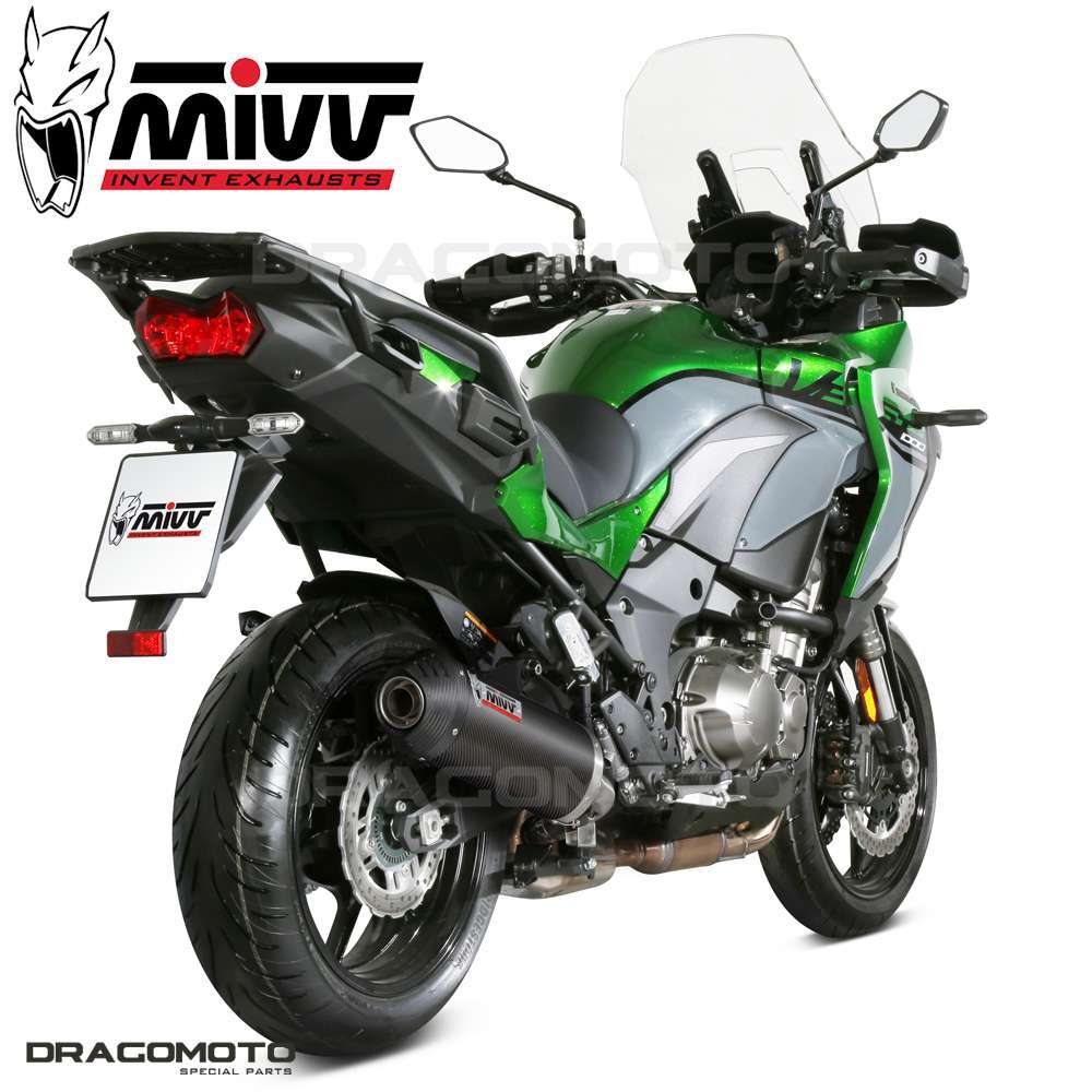 Exhaust KAWASAKI Versys 1000 2023 MIVV Oval Carbon CC eBay