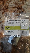 Mueller Industries ProLine Series Malleable Iron Top Plate Connector 3/8 in.
