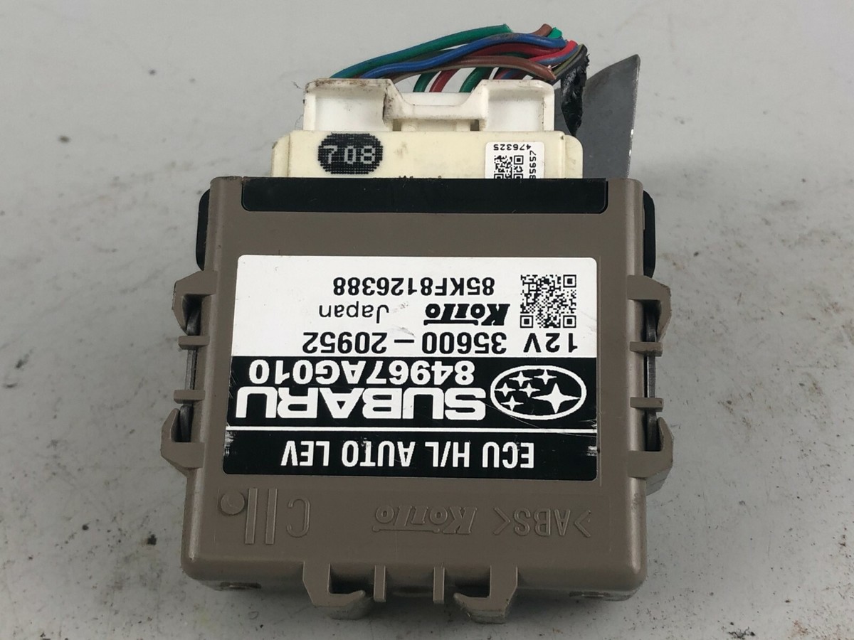 2007 - 2008 Subaru Legacy Outback Headlight Leveling Control