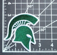Michigan State Spartans 3" Iron/Sew on Embroidered Patch ~FREE Tracking!