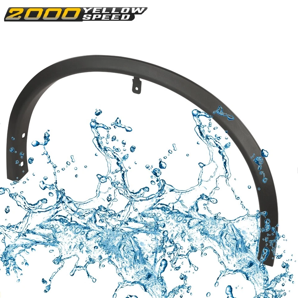 Fit For 2014-2020 Nissan Rogue Front Fender Flare Set LH&RH Side Textured Black - Изображение 3 из 4