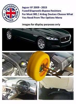 JAGUAR XF 2009-2015 SRS AIRBAG LASTWIDERSTAND SITZ FUSSGÄNGER FAHRERVORHANG