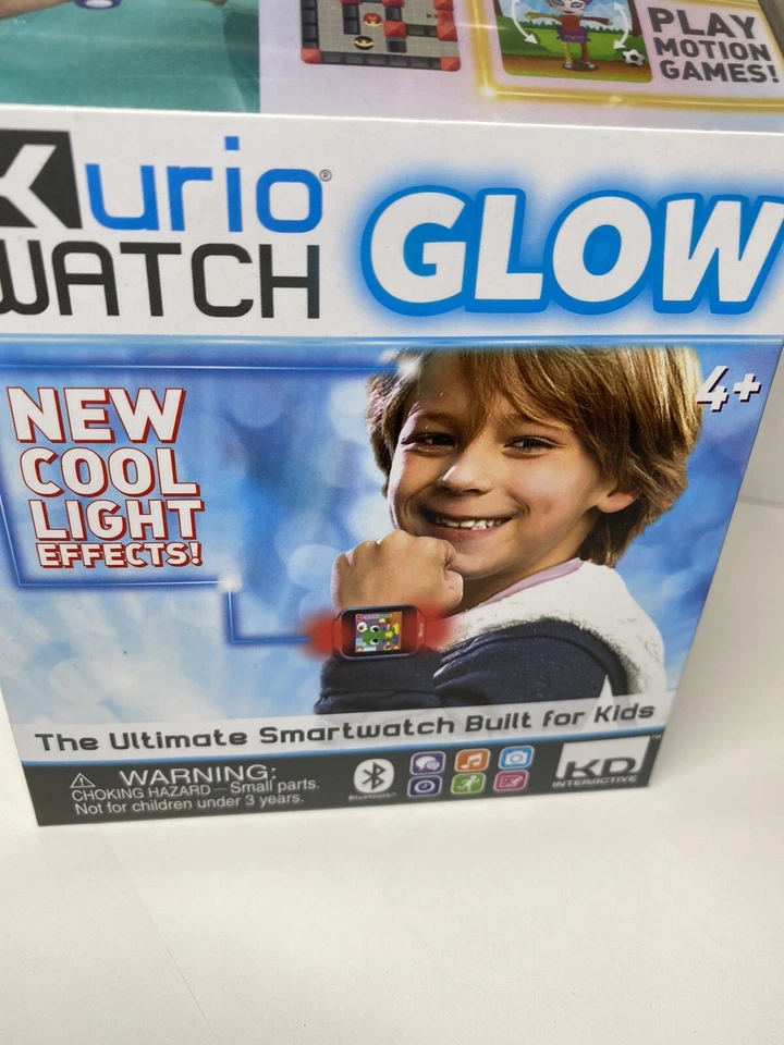 Reloj Inteligente Kurio Brillo Niños Pantalla Táctil Color Azul Juegos Etc. Foto 2 de 4