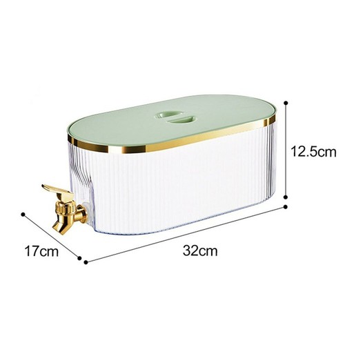 PP Cold Kettle With Faucet 5.3L Juice Water Pitcher/Home Beverage Dispenser - 第 25/38 張圖片