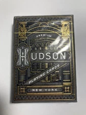 Black Hudson Playing Cards Deck Brand New; Black Theory XI Premium New York