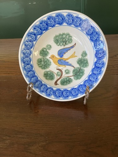 ANTIQUE HUNGARIAN Handpainted FOLK ART Bowl - Picture 2 of 7