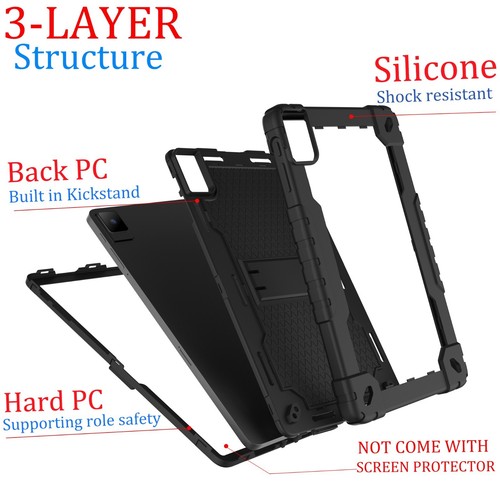 Für TCL TAB 10 NXTPAPER 5G 9199S Tablet stoßfest Ständer Etui Abdeckung mit Bildschirm - Bild 35 von 109