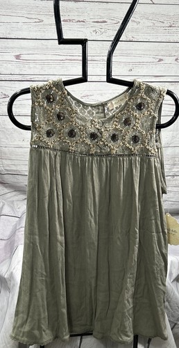 Blusa boho sin mangas para mujer altar’d state nueva con etiquetas talla M venta al por menor $59,95