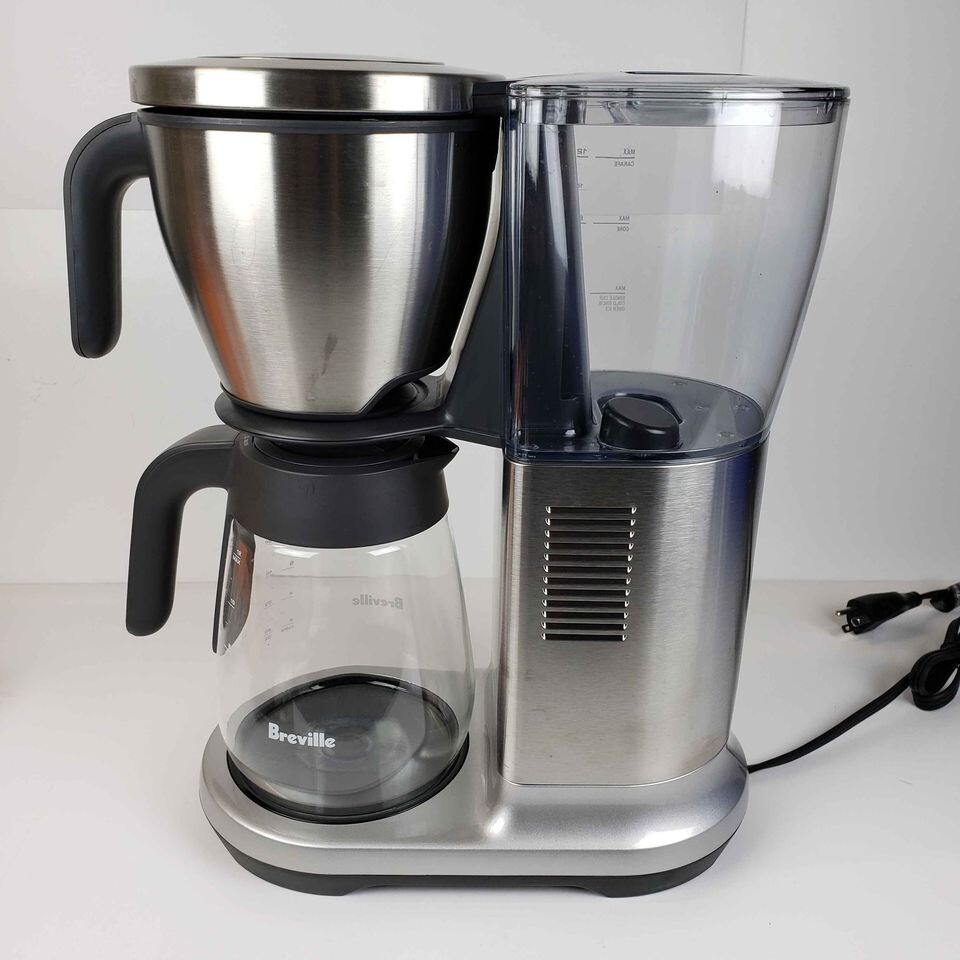 Breville BDC400 Precision Brewer Glass Coffee Maker Brushed Stainless