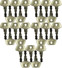 Fits #13 (14607) JCB/CAT/Bomag Replacement Key *25 Pack*