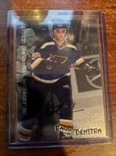 1999-00 ITG Be A Player Millennium Signature Series Pavol Demitra #204 Auto RIP